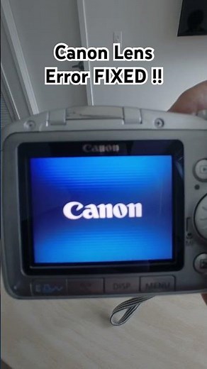 Canon PowerShot SX 100 IS Lens Error Fixed #canoncamera #photography #cameralens #canon