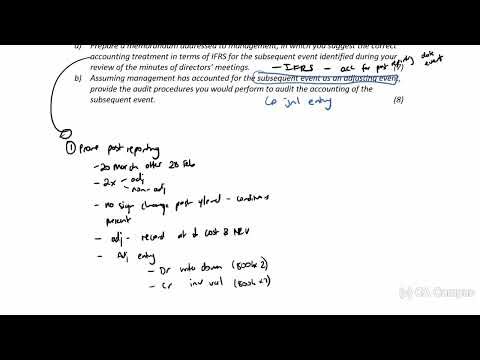 Completion - Part 7: Class example 1 - Subsequent events