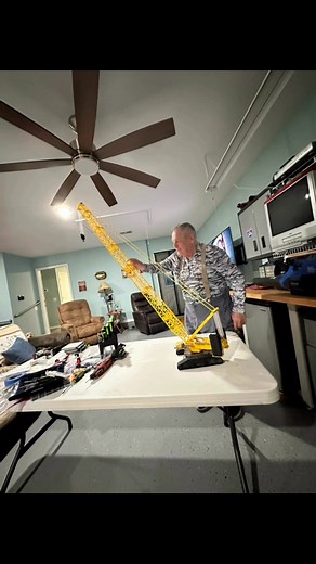 I printed it out when I was home and Dad and I assembled it in Florida where it will find its new home with him. | John Erdman