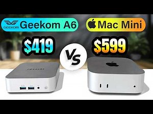 Geekom A6 Mini PC — The BEST $400 MAC MINI Alternative in 2025!