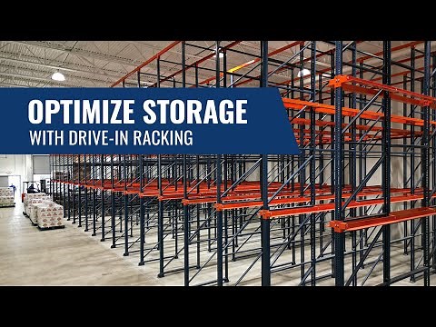 Drive-In Racking System: The Key to High-Density Storage Efficiency