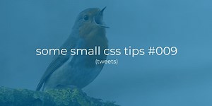 Some small Css tips #009