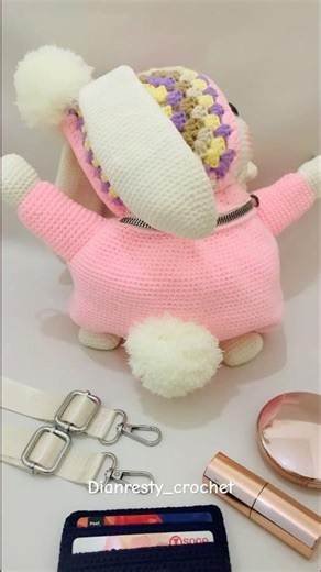 Bunny Crochet Bag | Crochet Cute Bunny Bag | crochet kid bag |Tas Boneka Kelinci Rajut #crochet