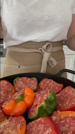 Ground Beef Stuffed Peppers (Best Meal Prep)