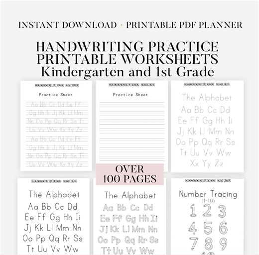 Number Worksheets | Shapes Worksheets | Worksheets for Pre-k | Alphabet Worksheets | Color Worksheets | Math Worksheets | Tracing Worksheets - Etsy
