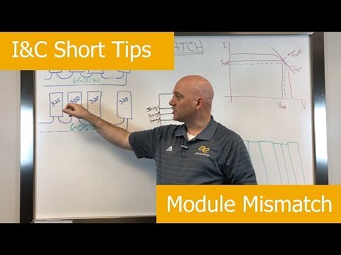 How Module Mismatch Affects Solar Plant Production - I&C Short Tips
