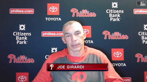 Joe Girardi sobre Nola, defensa