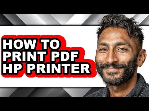 How to Print Pdf Hp Printer (only Way)