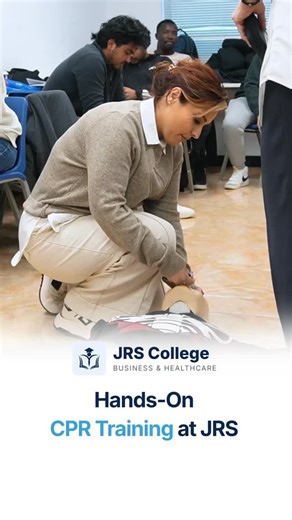 JRS College of Business & Healthcare on Instagram: "Prepared, confident, and ready to save lives! ✨ At JRS College, CPR training isn’t just theory - it’s action. 🙌🏻 📞 +1 (416) 292-2455 ✉️ info@jrscollege.ca 🌐 www.jrscollege.com Journey To Real Success ✨ [psw, psw course, psw jobs, psw jobs near me, healthcare jobs, personal support worker, personal support worker certificate, personal support worker jobs] #JRSCollege #HealthcareCareers #PSWCanada #JourneyToRealSuccess #StudyInCanada"