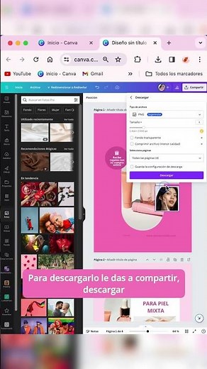Convierte PDF a Imágenes en Segundos Gratis: Guía Fácil y Rápida 2024 | CANVA #canva #tips #pdf