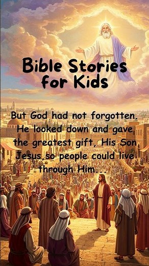 Discover the Amazing Love of God He sent Jesus! Bible Stories 4 Kids #kidsbiblestories #bibleforkids