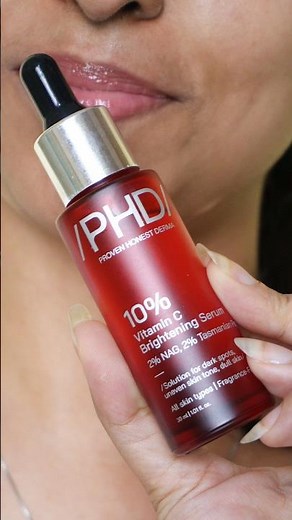 Trying PHD VitaminC Serum for the first time #provenhonestderma #phd #vitamincserum #firsttry