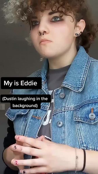 You can't tell me he doesn't hate the name Edward #strangerthingsseason4 #strangerthings #eddiemybeloved #edwardmunson #eddiemunson #dustinhenderson #steveharrington #steveisamomstrangerthings