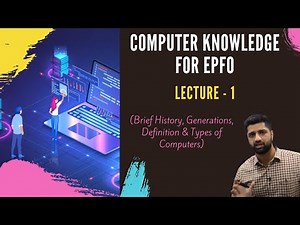 UPSC EPFO 2020 | Computer Knowledge | Class-1| By Mr. Dikshant Sharma