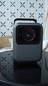 4.5K views · 23 reactions | Forget manual setup. X1 auto-adjusts to your space — no measuring, no guesswork. Set it down, press play, done ✅  https://seenebula.co/7yb71w #NebulaX1 #NebulaX1 #projector #AI | Nebula | Facebook