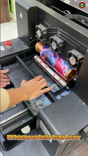 Bottle uv printing | Rotary Supported | uv flatbed printer | Call 8377907080
