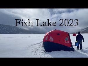 Ice Fishing at Fish Lake, Utah 2023