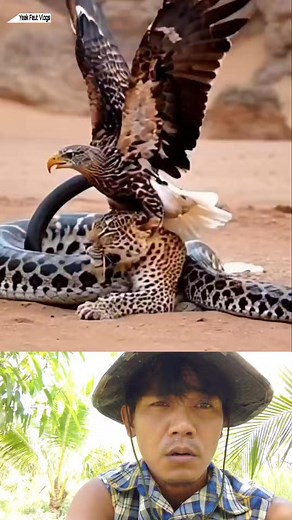 42K views · 128 reactions | Eagle and Tiger Vs python _ #animals #snake #python #TIGER #Eagles #wildlife #animalsvlogs #reelsvideoシ #reelsfacebook #reactionanimals #reaction #viralshorts #viewers #reaction #virals #Yeakfeutvlogs | 999-Loh yeakforuth | Facebook