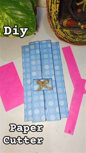 Creative DIY Paper Cutter ✂️ | Simple Paper Craft for Students#trending #youtubeshorts #diy
