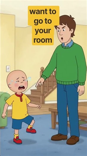 Caillou gets grounded 9