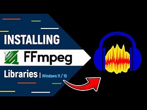 How to Install FFMPEG Libraries For Audacity on Windows 11/10 PC/Laptop - 2025