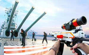 Nerf War Battleship Battle