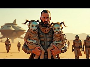 Everyone Ignored the Blue Alien Twins—Until a Human Changed Their Fate Sci Fi