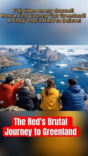 The Red's Brutal Journey to Greenland #vikings #exploration #darkhistory