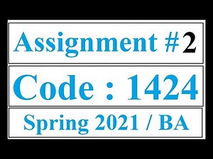 AIOU Solved Assignment No 1 Code 1424 spring 2021 | Baloch Academy