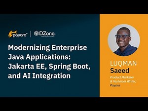 Modernizing Enterprise Java Applications: Jakarta EE, Spring Boot, and AI Integration