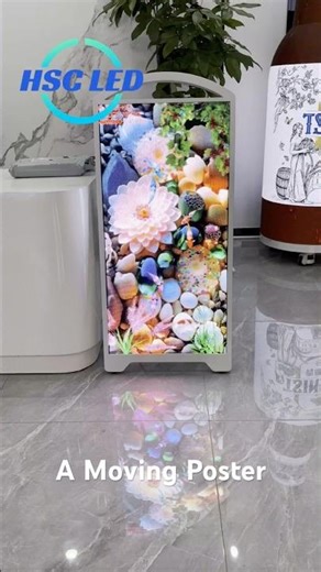 A Moving Poster #hscled #hscleddisplay #leddisplayfactory #ledscreenfactory #ledvideowall #ledwall