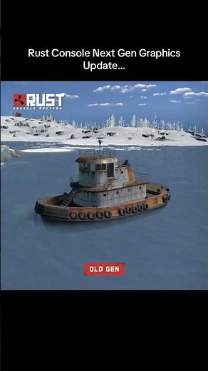 Rust Console Next gen graphics update…#shorts #rust #rustconsole