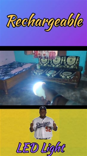 #Rechargeable LED Light Bulb.🤯🧐