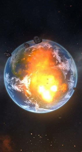 Earth Destruction | Meteoroids Collapse with Earth | Scientific Video|