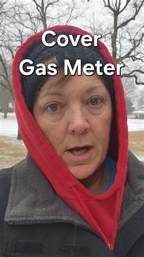 WINTER STORM TIP: Protect your gas meter from ice buildup ❄️🔥 My plumber shared this one and it’s smart . . . if freezing rain or sleet cakes up on your gas meter/regulator, it can cause problems. A simple way to help is to “roof” it so ice doesn’t accumulate on top of it. Here’s how to do it safely: 📦 Use a cardboard box or plastic tote as a COVER (think: little umbrella) ⬆️ Set it over/above the meter so it blocks falling ice 🌬️ IMPORTANT: Do NOT seal it up tight — the meter/regulator needs