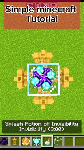 Simple minecraft Tutorial #minecraft