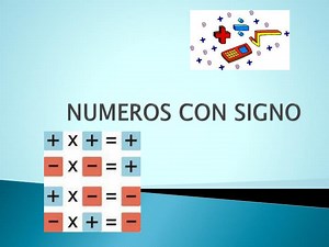 NUMEROS CON SIGNO - SlideServe