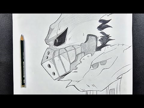 Anime drawing | how to draw izuku midoriya step-by-step