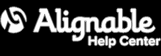 How do I invite businesses to join Alignable?