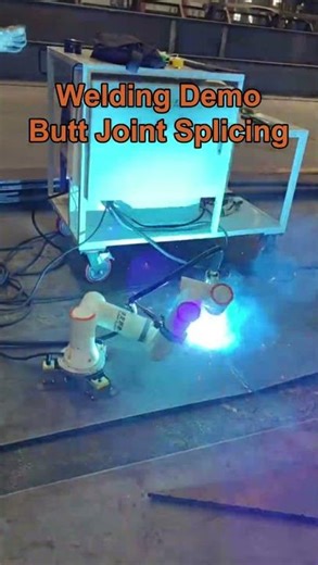 Perfect Butt Joint Welding #evst #automatedsolutions #weldingrobot #welding #factory #smartfactory