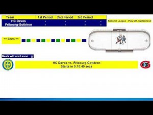 Fribourg-Gottéron vs HC Davos | National League Final | 26. April 2026 LIVE SCORE #switzerland