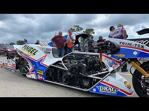 Top Fuel NITRO Shakedown Runs at Norwalk Night Under Fire