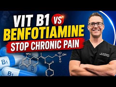 ⚠️Vitamin B1 Thiamine vs. Benfotiamine [STOP Chronic Pain]