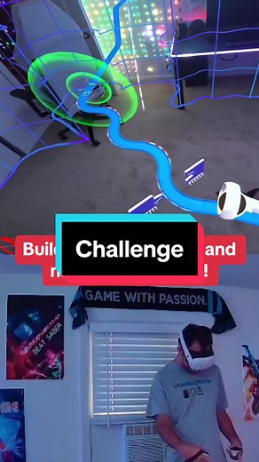 @urgamingtechie built his own course in his room, and so can you! make sure to wish list of micromachines on the Meta Quest store, coming out in January! ##mirchomachinesvr##micromachines##hasbro##virtualrealitygames##virtualreality##vr