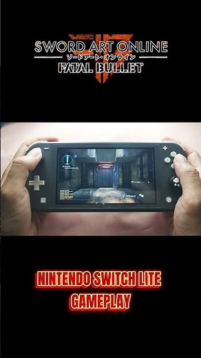Sword Art Online Fatal Bullet Gameplay Nintendo Switch Lite #switch #games #gaming #switchlite