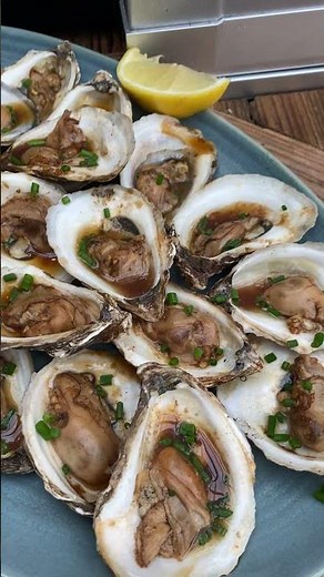 Smoked oyster on electric smoker