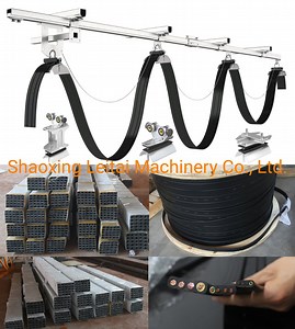 [Hot Item] C Track Cable Trolley Festoon System with PVC Coating for Galvanizing Plant