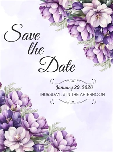 “Make your wedding announcement unforgettable ✨ Our lavender wedding video invitation and template are designed to impress—soft, elegant, and perfect for modern love stories.” 📩Message me for inquiries #invitationvideo #video #weddinginvitation #invitationtemplate #lavander
