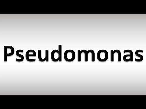 How to Pronounce Pseudomonas