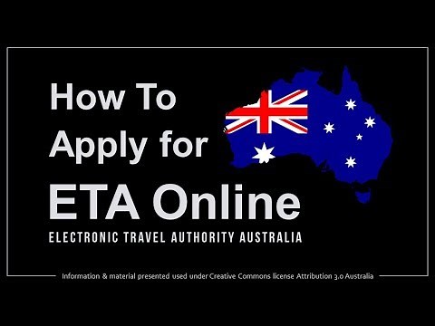 How to Apply for ETA Online | Electronic Travel Authority
